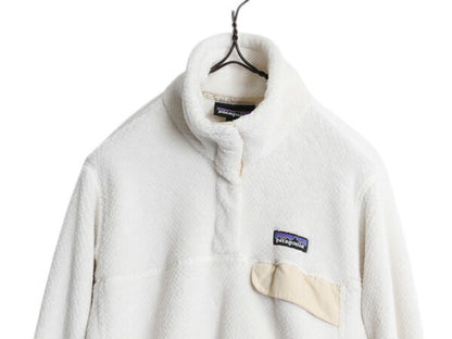 パタゴニア リツール スナップT プルオーバー ジャケット レディース L / 古着 15年製 Patagonia フリース アウトドア ブルゾン ハイネック