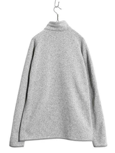 パタゴニア ベターセーター ハーフジップ メンズ XL 17年製 Patagonia フリース セーター ジャケット プルオーバー ブルゾン ハイネック 灰
