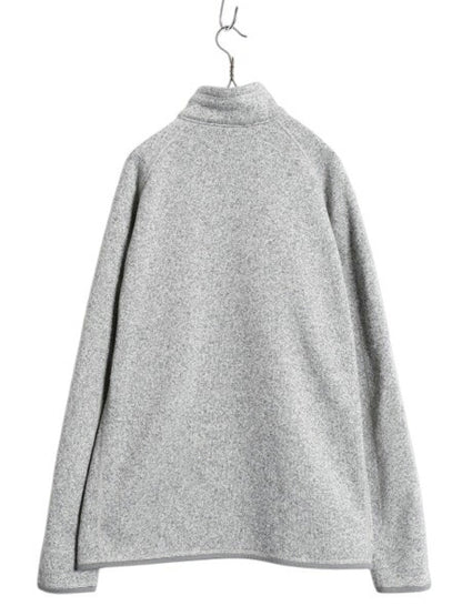 パタゴニア ベターセーター ハーフジップ メンズ XL 17年製 Patagonia フリース セーター ジャケット プルオーバー ブルゾン ハイネック 灰