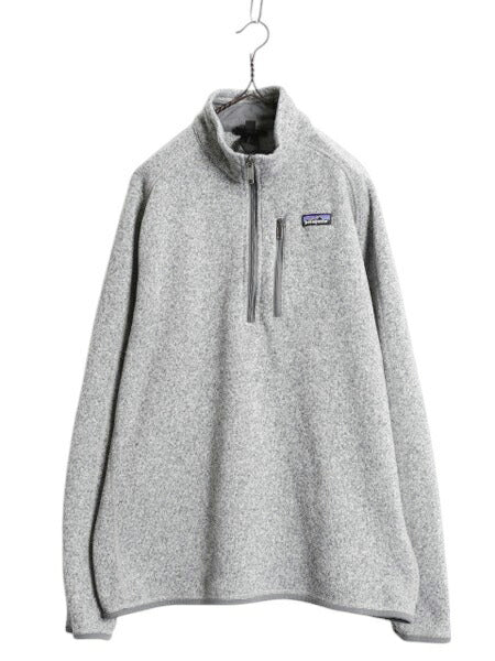 パタゴニア ベターセーター ハーフジップ メンズ XL 17年製 Patagonia フリース セーター ジャケット プルオーバー ブルゾン ハイネック 灰