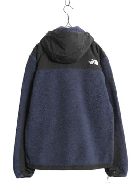 ノースフェイス フード付き デナリ ジャケット メンズ S The North Face DENALI フリース ナイロン パーカー ジャンパー ブルゾン ツートン