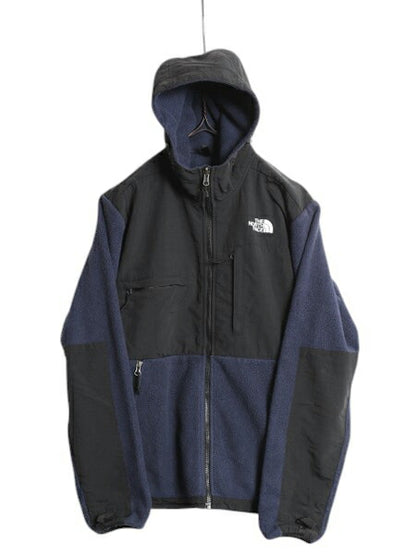ノースフェイス フード付き デナリ ジャケット メンズ S The North Face DENALI フリース ナイロン パーカー ジャンパー ブルゾン ツートン