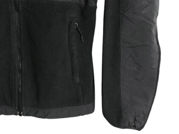 ノースフェイス デナリ ジャケット レディース S / The North Face DENALI アウトドア フリース ナイロン フルジップ ブルゾン ブラック 黒