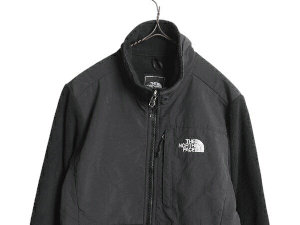 ノースフェイス デナリ ジャケット レディース S / The North Face DENALI アウトドア フリース ナイロン フルジップ ブルゾン ブラック 黒