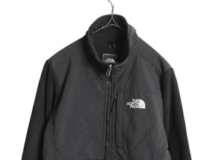 ノースフェイス デナリ ジャケット レディース S / The North Face DENALI アウトドア フリース ナイロン フルジップ ブルゾン ブラック 黒