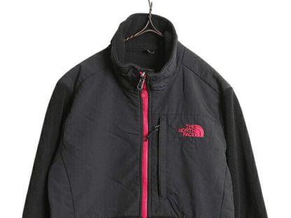 ノースフェイス デナリ ジャケット レディース S / The North Face DENALI フリース ナイロン フルジップ ブルゾン アウトドア 黒 ブラック