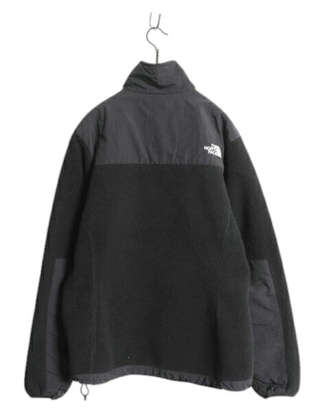 ノースフェイス デナリ ジャケット レディース L The North Face DENALI フリース ナイロン フルジップ ブルゾン アウトドア ブラック 黒