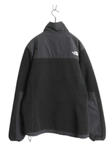 ノースフェイス デナリ ジャケット レディース L The North Face DENALI フリース ナイロン フルジップ ブルゾン アウトドア ブラック 黒