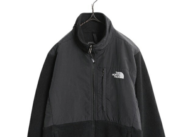 ノースフェイス デナリ ジャケット レディース L The North Face DENALI フリース ナイロン フルジップ ブルゾン アウトドア ブラック 黒