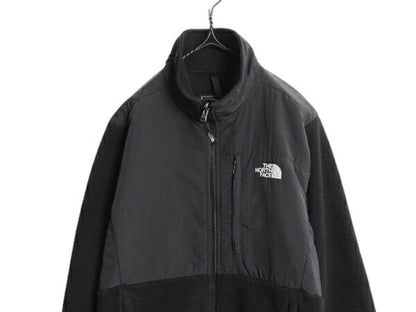 ノースフェイス デナリ ジャケット レディース L The North Face DENALI フリース ナイロン フルジップ ブルゾン アウトドア ブラック 黒