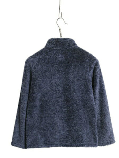 パタゴニア ロスガトス ハーフジップ キッズ М 140cm 程/ 19年製 Patagonia アウトドア フリース ジャケット プルオーバー ボア パイル 紺