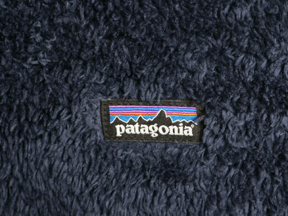 パタゴニア ロスガトス ハーフジップ キッズ М 140cm 程/ 19年製 Patagonia アウトドア フリース ジャケット プルオーバー ボア パイル 紺