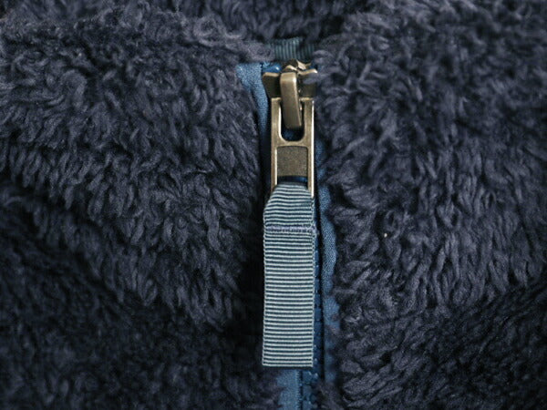 パタゴニア ロスガトス ハーフジップ キッズ М 140cm 程/ 19年製 Patagonia アウトドア フリース ジャケット プルオーバー ボア パイル 紺
