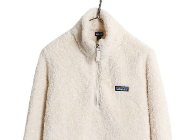 US企画 パタゴニア ロスガトス ハーフジップ レディース M / 18年製 Patagonia アウトドア フリース ジャケット プルオーバー ボア パイル