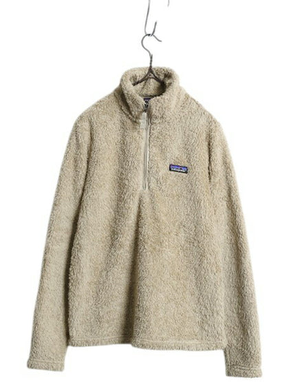US企画 パタゴニア ロスガトス ハーフジップ レディース M 18年製 Patagonia アウトドア フリース ジャケット プルオーバー ボア パイル