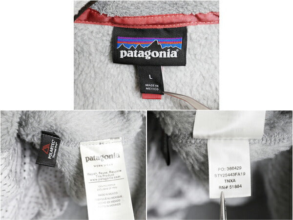 パタゴニア リツール スナップT プルオーバー ジャケット レディース L / 古着 19年製 Patagonia フリース アウトドア ブルゾン ハイネック