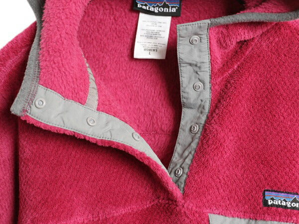 パタゴニア リツール スナップT フーディ ジャケット レディース L 11年製 Patagonia フリース パーカー ジャンパー プルオーバー ツートン
