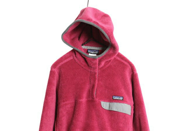 パタゴニア リツール スナップT フーディ ジャケット レディース L 11年製 Patagonia フリース パーカー ジャンパー プルオーバー ツートン
