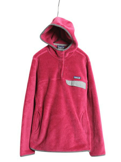 パタゴニア リツール スナップT フーディ ジャケット レディース L 11年製 Patagonia フリース パーカー ジャンパー プルオーバー ツートン