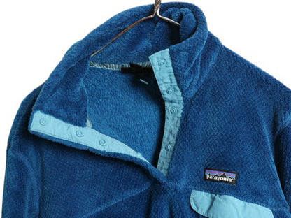 パタゴニア リツール スナップT プルオーバー ジャケット レディース L / 古着 16年製 Patagonia フリース アウトドア ブルゾン ハイネック