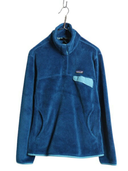 パタゴニア リツール スナップT プルオーバー ジャケット レディース L / 古着 16年製 Patagonia フリース アウトドア ブルゾン ハイネック