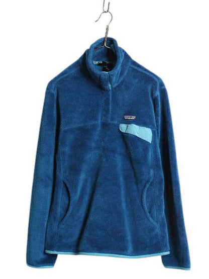 パタゴニア リツール スナップT プルオーバー ジャケット レディース L / 古着 16年製 Patagonia フリース アウトドア ブルゾン ハイネック