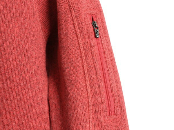パタゴニア ベターセーター フーディ レディース S / 11年製 Patagonia フリース  パーカー ジャケット フルジップ ブルゾン ハイネック 赤