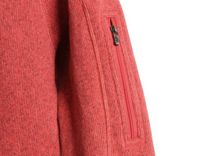 パタゴニア ベターセーター フーディ レディース S / 11年製 Patagonia フリース  パーカー ジャケット フルジップ ブルゾン ハイネック 赤