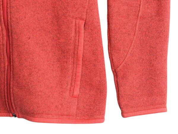 パタゴニア ベターセーター フーディ レディース S / 11年製 Patagonia フリース  パーカー ジャケット フルジップ ブルゾン ハイネック 赤