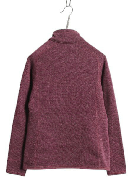 パタゴニア ベターセーター ジャケット レディース S / 18年製 Patagonia フリース セーター ブルゾン フルジップ アウトドア バーガンディ