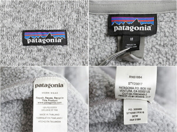 パタゴニア ベターセーター ハーフジップ レディース M 18年製 Patagonia フリース セーター ジャケット プルオーバー ブルゾン ハイネック