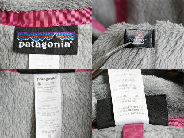 パタゴニア リツール スナップT プルオーバー ジャケット レディース M / 古着 12年製 Patagonia フリース アウトドア ブルゾン ハイネック