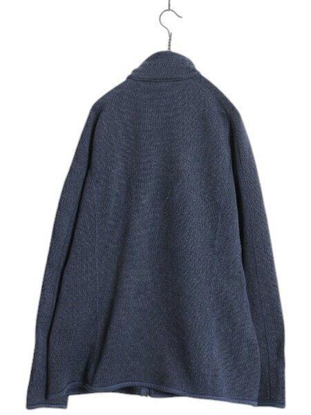 パタゴニア ベターセーター ジャケット レディース XL 古着 19年製 Patagonia フリース セーター ブルゾン フルジップ アウトドア ネイビー