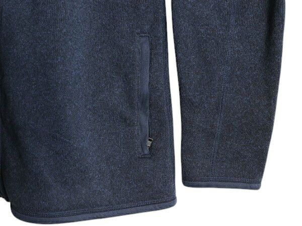 パタゴニア ベターセーター ジャケット レディース XL 古着 19年製 Patagonia フリース セーター ブルゾン フルジップ アウトドア ネイビー