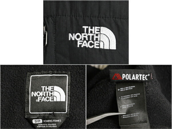 ノースフェイス フード付き デナリ ジャケット レディース S / The North Face DENALI フリース ナイロン パーカー フルジップ ブルゾン 黒