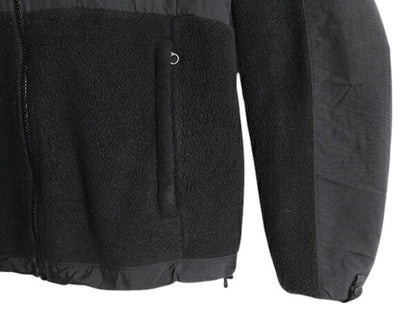 ノースフェイス フード付き デナリ ジャケット レディース S / The North Face DENALI フリース ナイロン パーカー フルジップ ブルゾン 黒