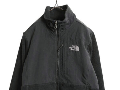 ノースフェイス デナリ ジャケット レディース S / The North Face DENALI アウトドア フリース ナイロン フルジップ ブルゾン ブラック 黒