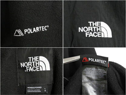 ノースフェイス フード付き デナリ ジャケット レディース L / The North Face DENALI フリース ナイロン パーカー フルジップ ブルゾン 黒