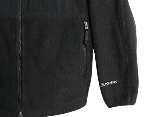 ノースフェイス フード付き デナリ ジャケット レディース L / The North Face DENALI フリース ナイロン パーカー フルジップ ブルゾン 黒