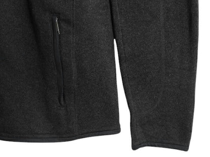パタゴニア ベターセーター ジャケット メンズ L 古着 17年製 Patagonia フリース セーター フルジップ ブルゾン ハイネック アウトドア 黒