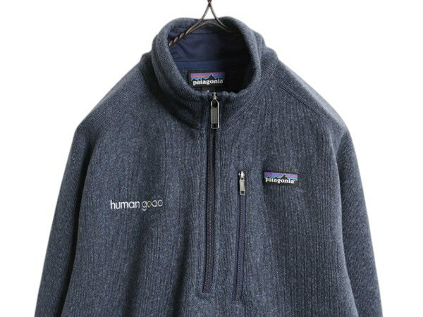 パタゴニア ベターセーター ハーフジップ メンズ M 19年製 Patagonia フリース セーター ジャケット プルオーバー ブルゾン ハイネック 紺