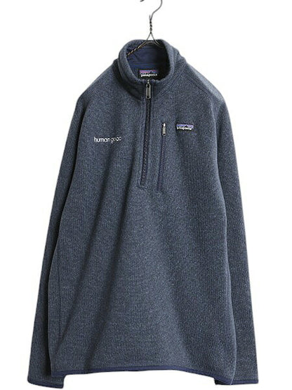 パタゴニア ベターセーター ハーフジップ メンズ M 19年製 Patagonia フリース セーター ジャケット プルオーバー ブルゾン ハイネック 紺