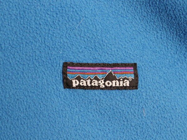 パタゴニア シンチラ マイクロD ハーフジップ フリース プルオーバー メンズ M / 11年製 Patagonia ロンT 長袖 Tシャツ ハイネック 薄手 青