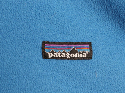 パタゴニア シンチラ マイクロD ハーフジップ フリース プルオーバー メンズ M / 11年製 Patagonia ロンT 長袖 Tシャツ ハイネック 薄手 青