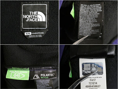 ノースフェイス フード付き デナリ ジャケット レディース M 古着 The North Face DENALI フリース ナイロン パーカー フルジップ ブルゾン