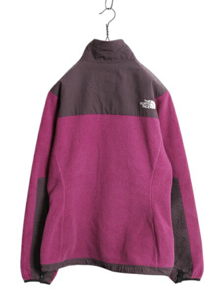 ノースフェイス デナリ ジャケット レディース M 古着 The North Face DENALI フリース ナイロン フルジップ ブルゾン アウトドア ツートン