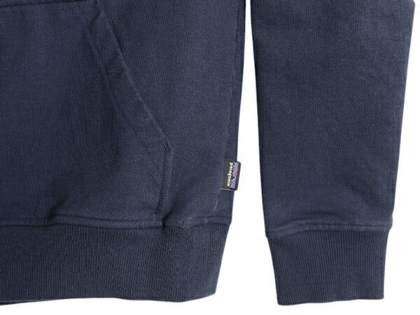 パタゴニア プリント スウェット フード パーカー メンズ S 古着 19年製 Patagonia トレーナー プルオーバー ストレッチ アウトドア 裏起毛