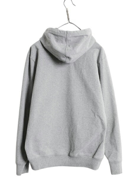 パタゴニア プリント スウェット フード パーカー メンズ M / 19年製 Patagonia トレーナー プルオーバー ストレッチ アウトドア 裏起毛 灰