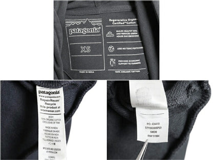 パタゴニア スウェット フード パーカー レディース XS 23年製 Patagonia トレーナー プルオーバー オーガニック コットン 裏起毛なし 薄手