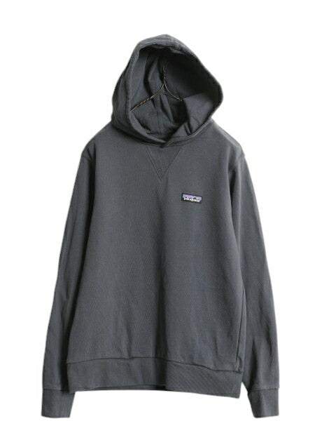 パタゴニア スウェット フード パーカー レディース XS 23年製 Patagonia トレーナー プルオーバー オーガニック コットン 裏起毛なし 薄手